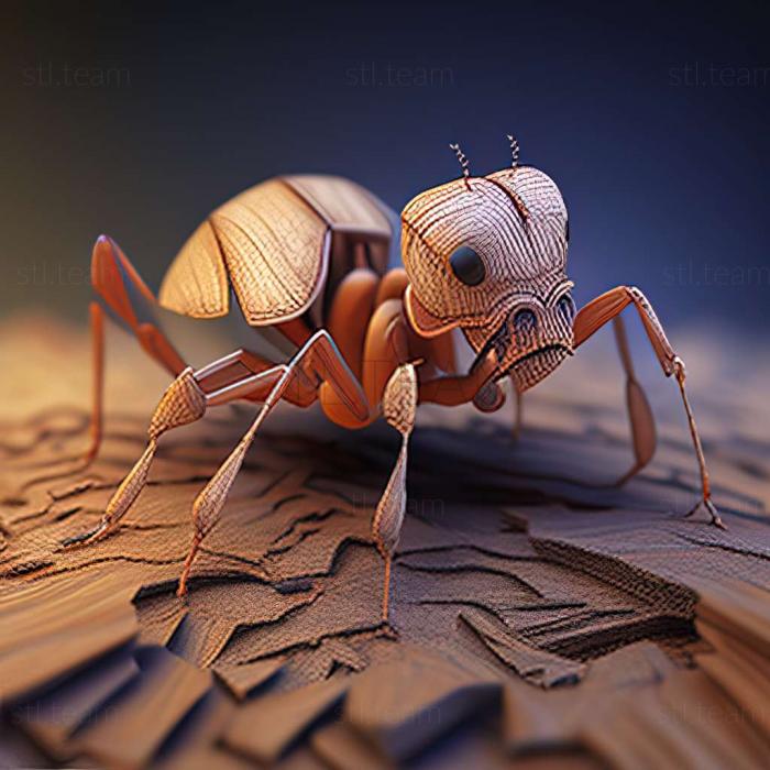 3D model Myrmica forcipata (STL)